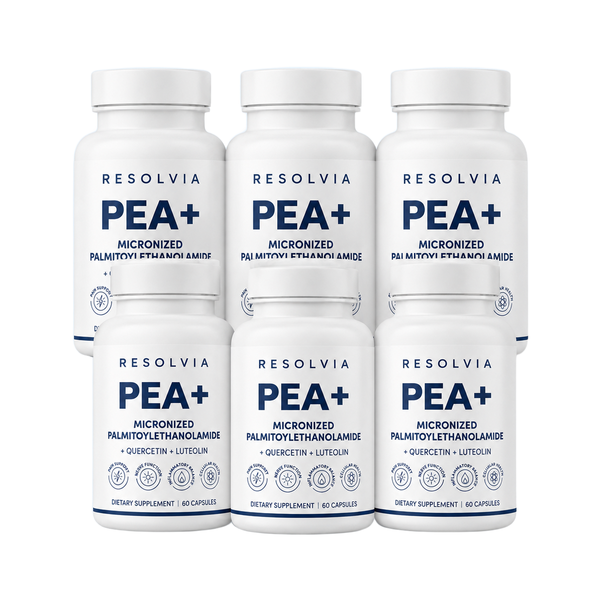Resolvia PEA+ - 6 bottles