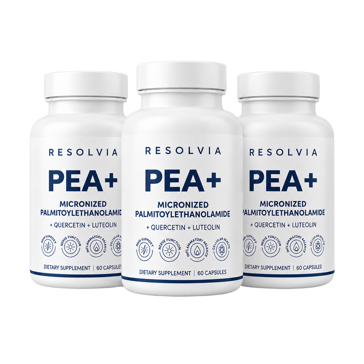 Resolvia PEA+ - 3 bottles